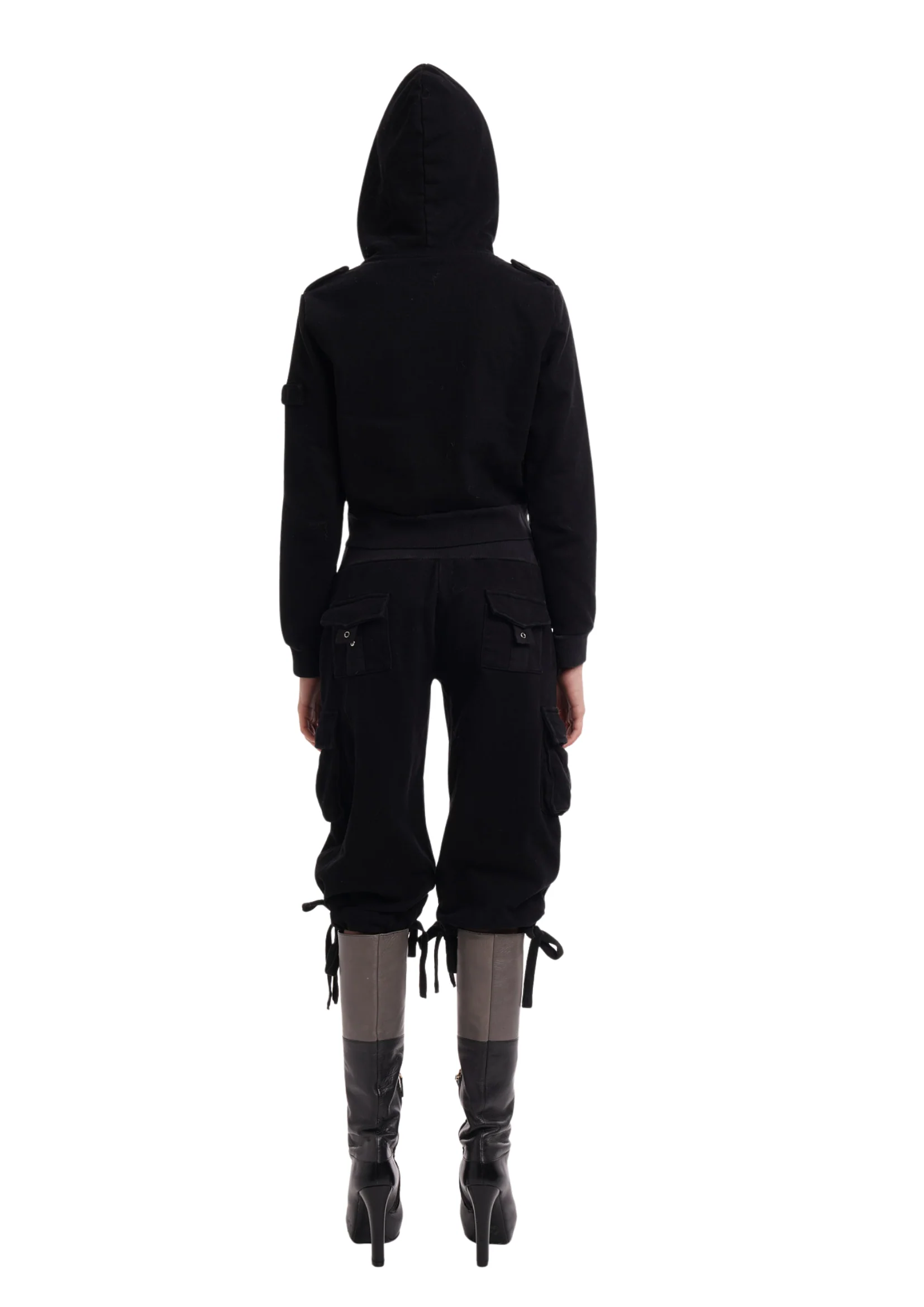 COMBAT HOODIE IN TACTICAL GREY - Image 6