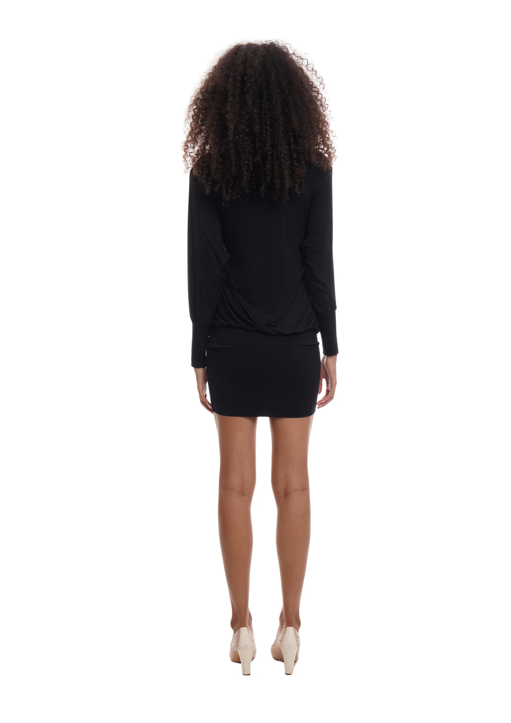 ELLE DRESS IN BLACK - Image 3