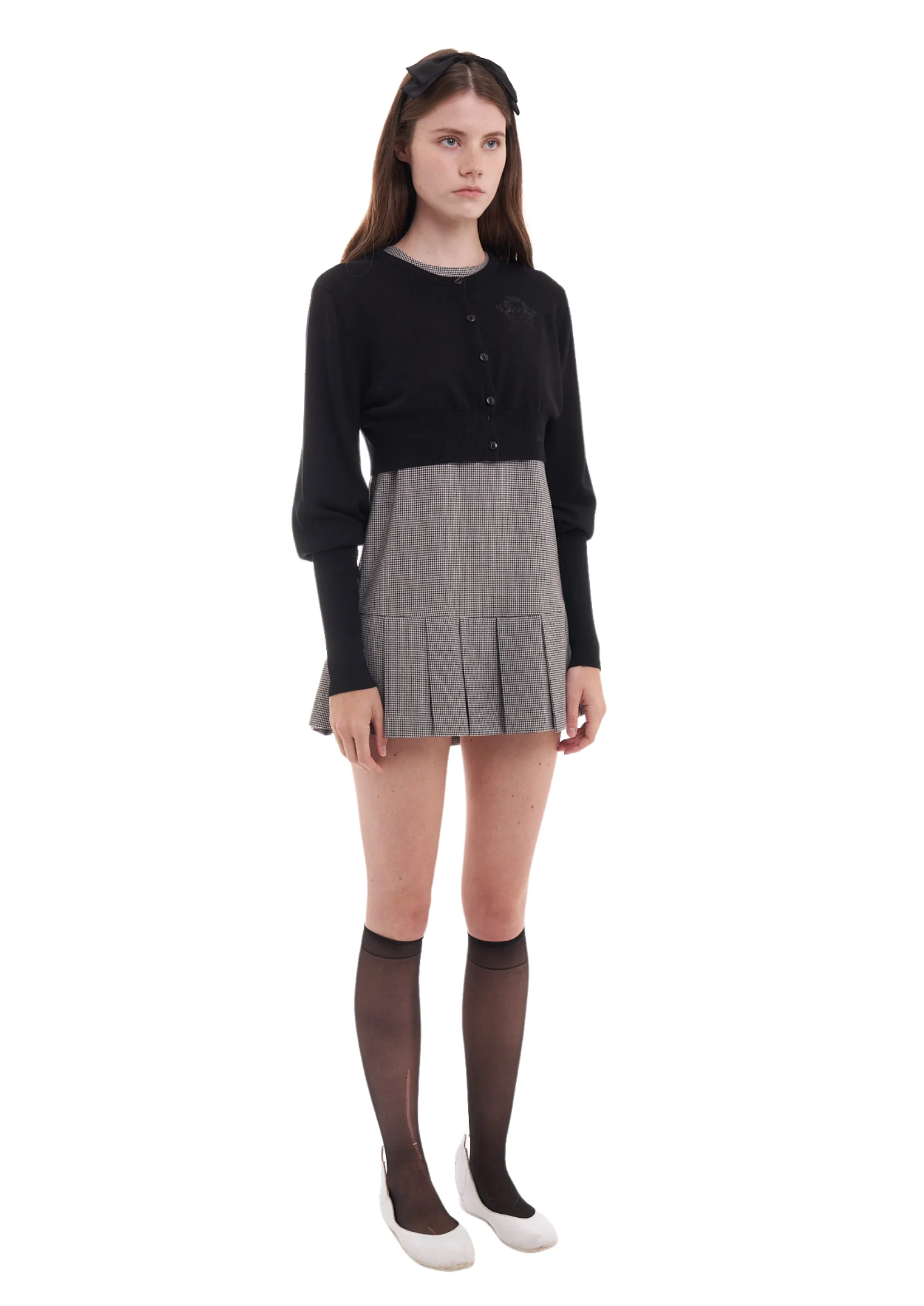 THE BUBBLE CARDI IN BLACK - Image 3